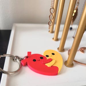Valentine’s Day Heart Keychain Gift