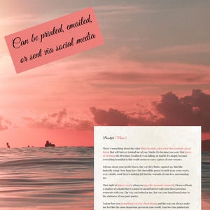 Every Shade of You – Personalized Romantic Love Letter | Custom Sentimental Gift for Anniversary, Valentine’s Day, or Just Because