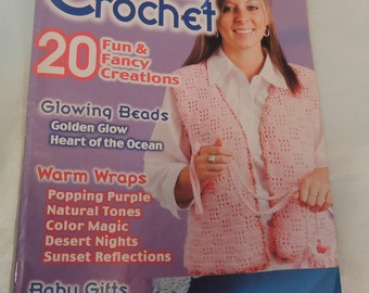 REDUCED PRICE!!! Quick & Easy Crochet Magazine November/December 2006 Patterns