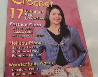 REDUCED PRICE!!! Quick & Easy Crochet Magazine September/October 2007 Patterns