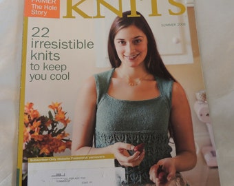 REDUCED PRICE!!! Interweave Knits Magazine Summer 2006 Knitting Articles and Patterns