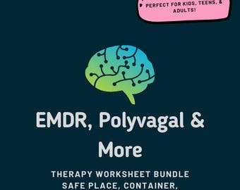 EMDR Therapy Worksheets: IFS, Mapping Parts, Window of Tolerance