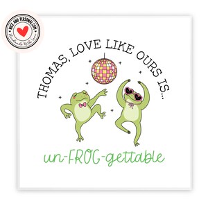 Notre amour est inoubliable | Carte Saint-Valentin pour lui, elle, mari, femme, petit ami, petite amie, partenaire, meilleure amie, fiancé, autre moitié