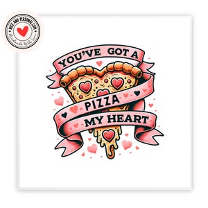 You've Got A Pizza My Heart | Valentijnsdagkaart voor hem, haar, echtgenoot, vrouw, vriend, vriendin, partner, bestie, verloofde, wederhelft