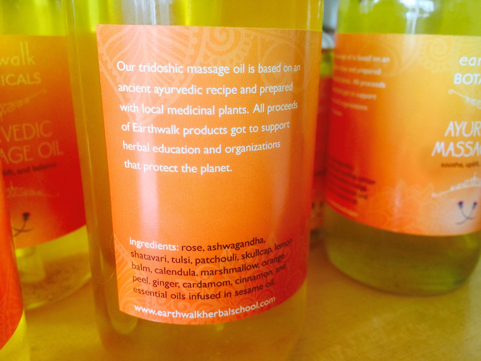 AYURVEDIC MASSAGE OIL 4oz Etsy