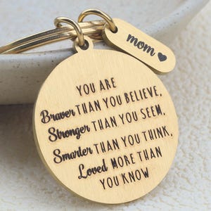 Encourage keychian gift, Incentive gift, Birthday Gift, &quot;You are the best&quot; Customizable  keychain, Memorial gift, Gift for kids