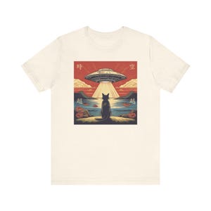UFO and Cat Shirts, Encountering the Unknown, Alien, Cat, Witness