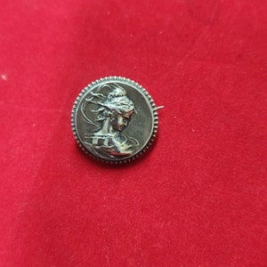 Sterling silver Art Nouveau broch