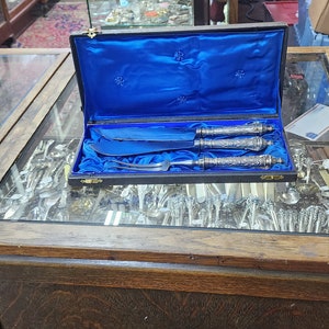 French Sterling Silver Cutlery Set
