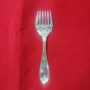 Coin silver sardine fork