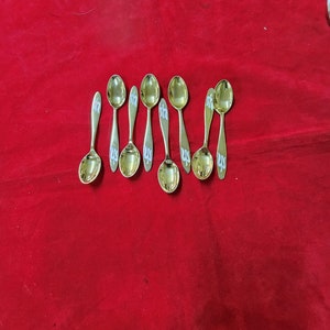 Th. Martinsen Sterling Silver Demitasse spoons