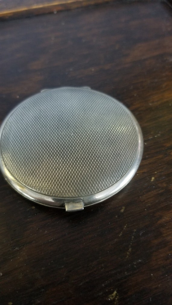 Sterling Silver English Compact - Etsy