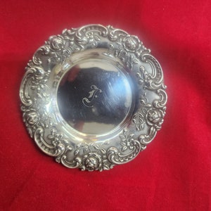 Alvin Sterling Silver butter pat