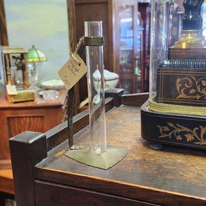 Roycroft Copper Bud Vase and holder