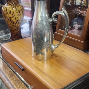 Soporte/servidor de botella de vino victoriano