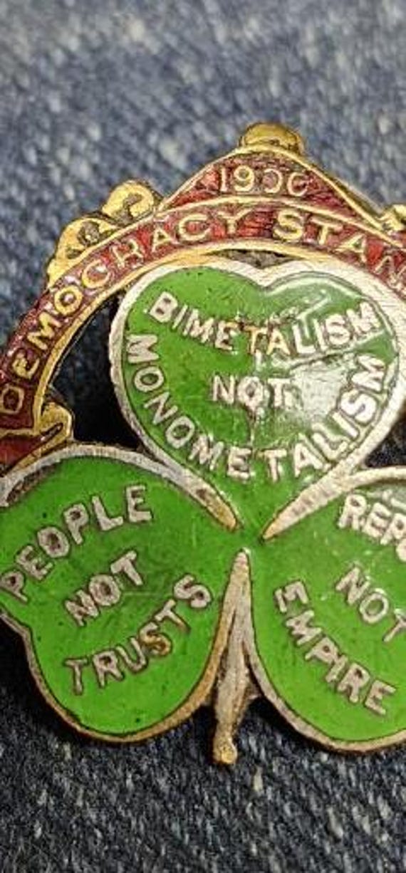 Democratic Button Pin - image 7