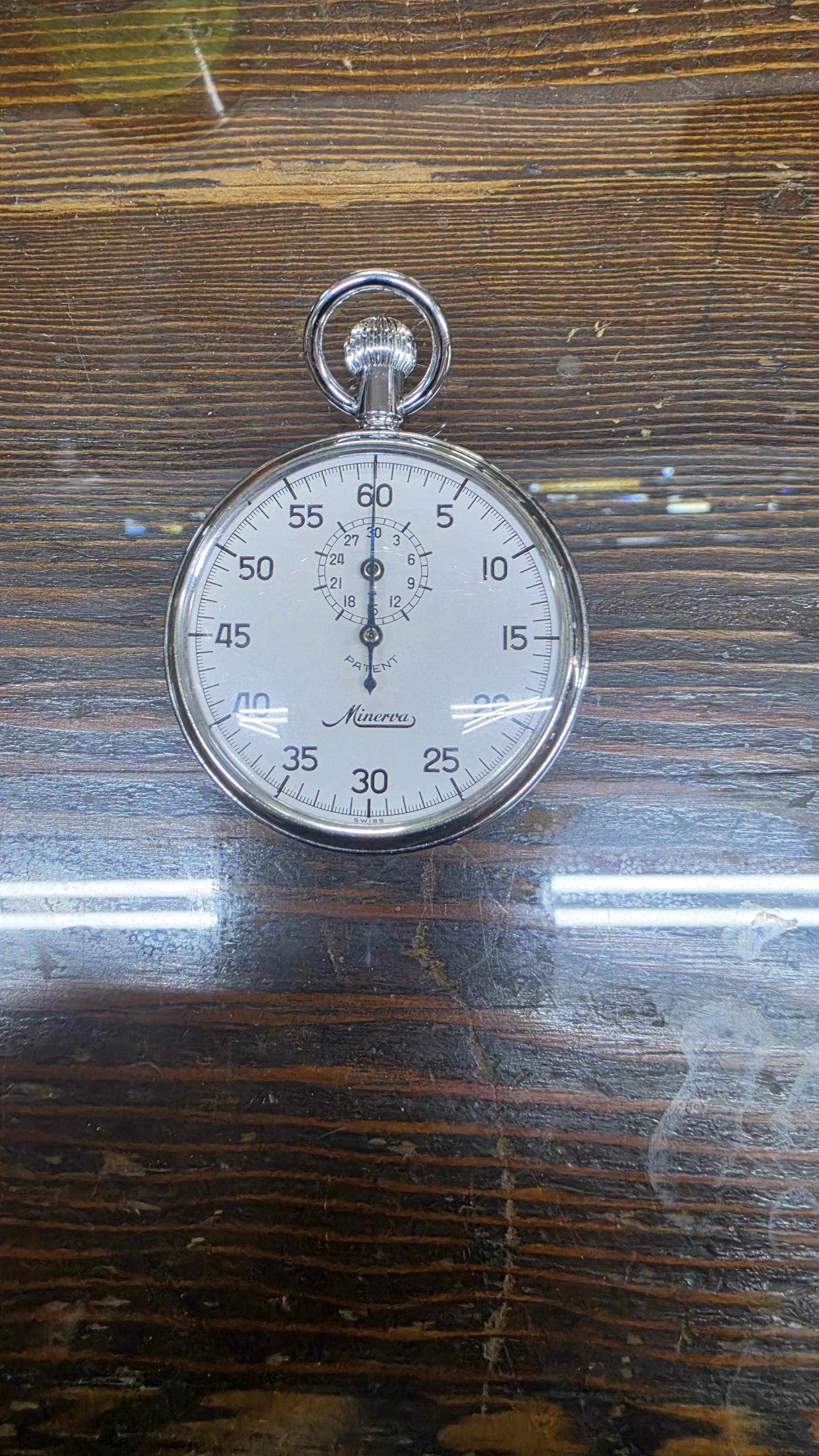 Minerva Stopwatch - Etsy