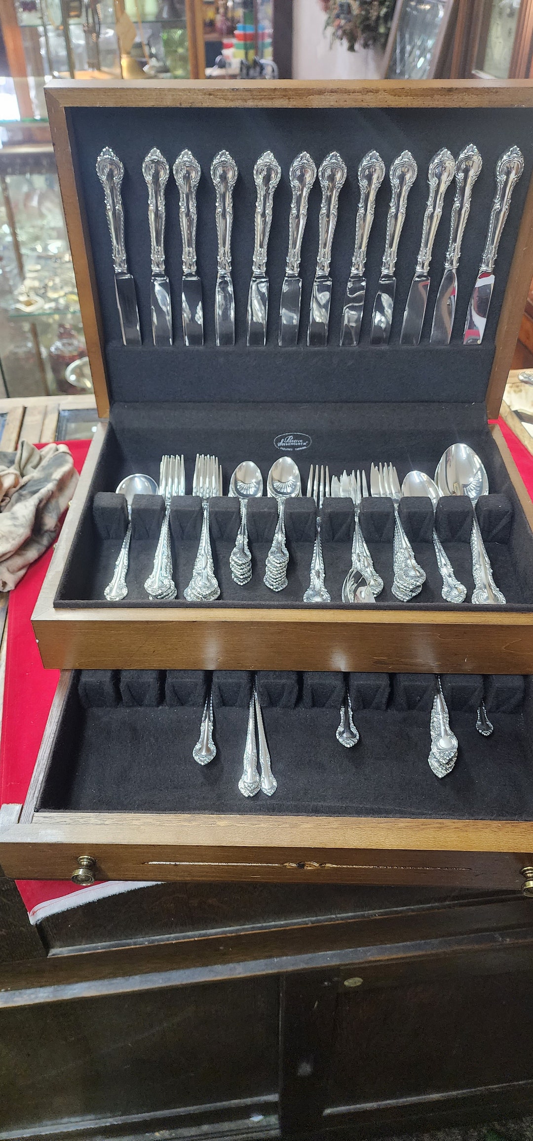 Gorham English Gadroon Sterling Silver Set Etsy