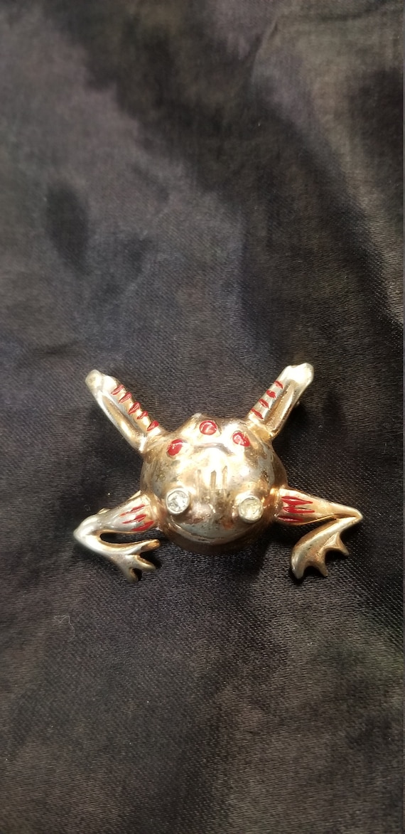 Nettie Rosenstein Frog Pin