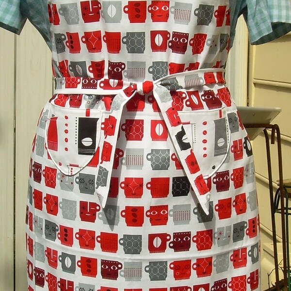 Happy Coffee Mug Full Apron