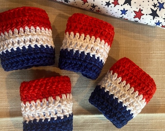 Patriotic Dinner Napkin Rings