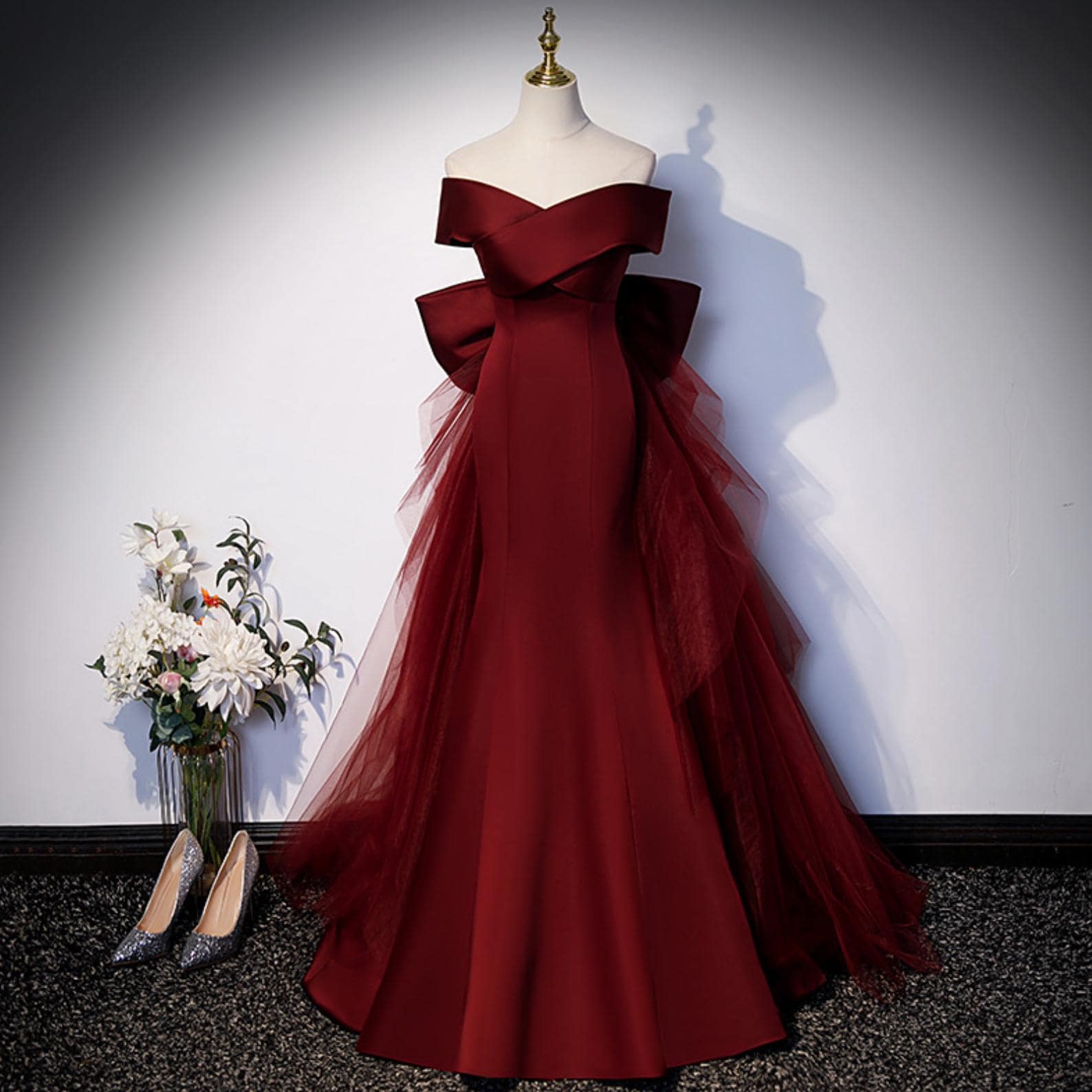 Red Wedding Dresses Mermaid Australia