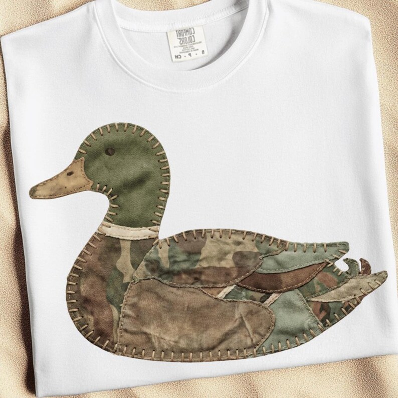 Southern hunting duck fabric-style digital design