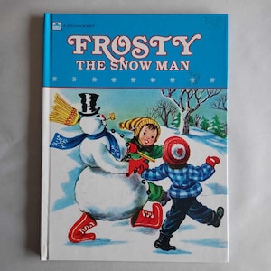 Frosty The Snowman Book (reprint from the 1950 book) Used. A Golden Book. Christmas