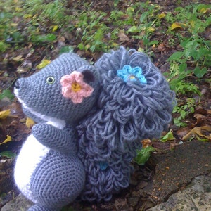 Taffy the Squirrel Crochet Pattern Instructions image 3