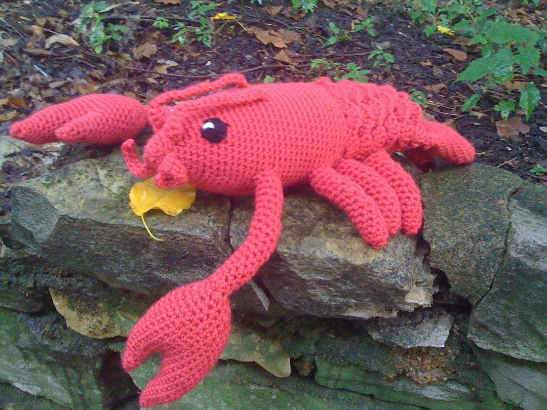 Lucy the Lobster Crochet Pattern Instructions Etsy