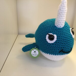 Cecilia the Narwhal - Crochet Pattern Instructions