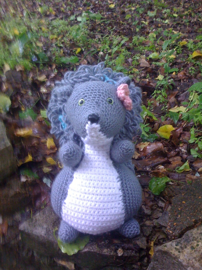 Taffy the Squirrel Crochet Pattern Instructions image 2