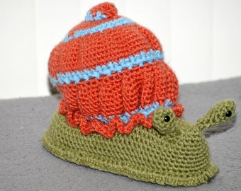 Silas the Snail - Crochet Pattern Instructions