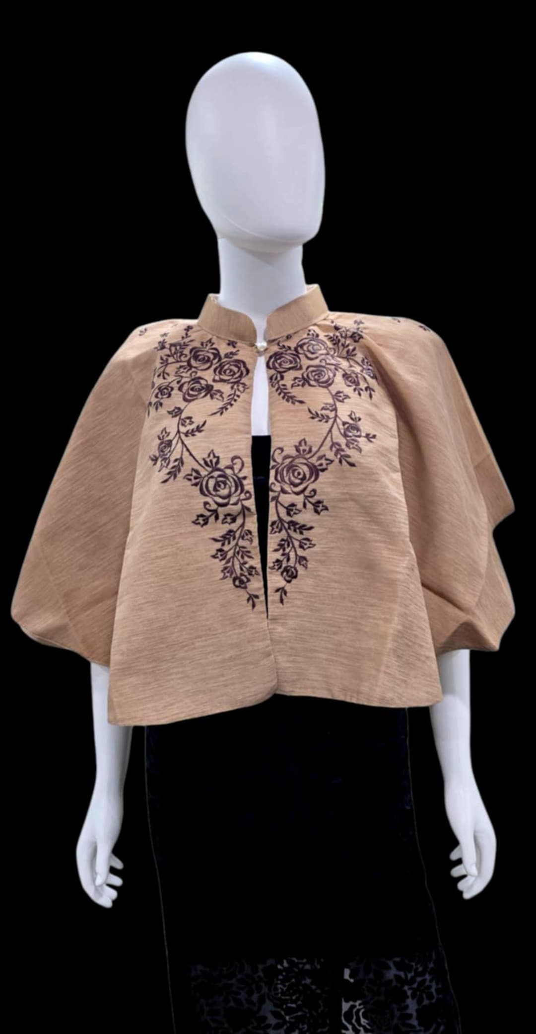 diy filipiniana shawl