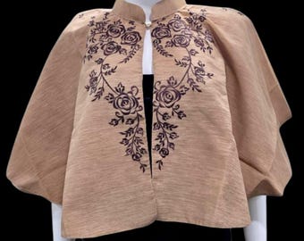 Embroidered Filipiniana Shawl