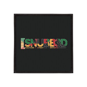 Juneteenth Iron-On Patches, Snubb3d Magazine Special Edition Patch, DIY Clothes Decoration, Black History Month Applique, Embroidered Patch