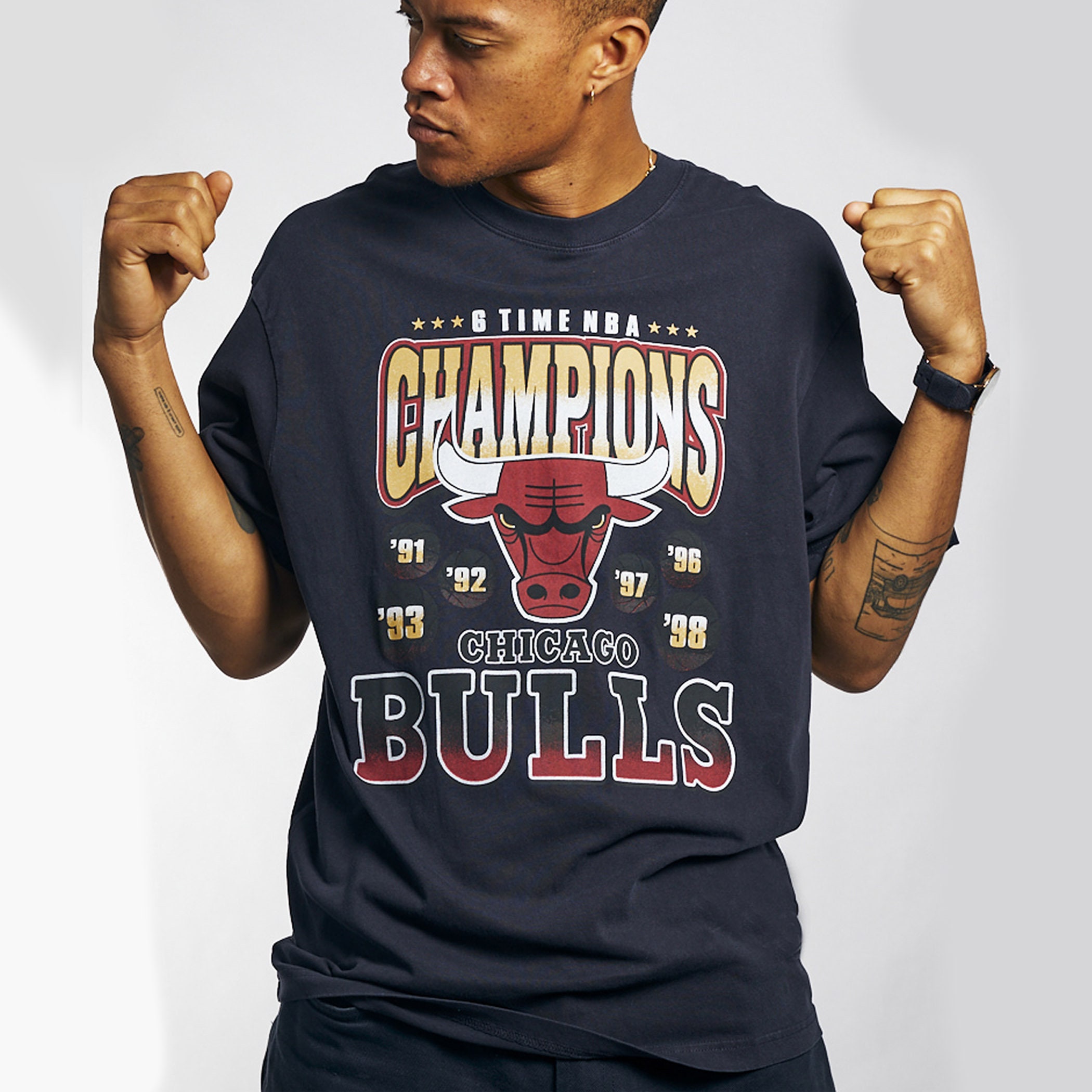 t shirt chicago bulls vintage