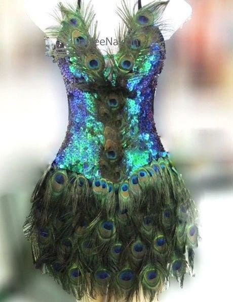 Barbie Peacock Dress Canada