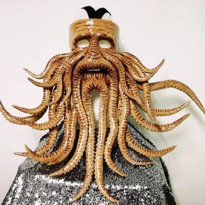Da neena c1067h squid octopus devil sea pageant pirates of the caribbean mask