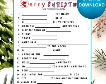 5 świątecznych łamigłówek i gier słownych do wydrukowania