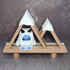 Yeti On A Mountain Shelf