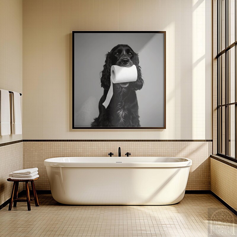 Cocker Spaniels Bathroom - Etsy UK