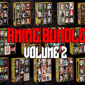 ANIME BUNDLE V2 Premium Quality Anime Design Bundle, Anime Streetwear, All Design Are Best Quality Design, Tumbler - Anime Design Bundle