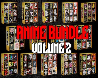 ANIME BUNDLE V2 Premium Quality Anime Design Bundle, Anime Streetwear, All Design Are Best Quality Design, Tumbler - Anime Design Bundle