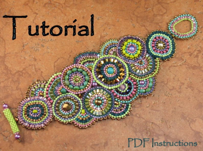 Beading Tutorial Enchanted Evenings Bracelet image 2