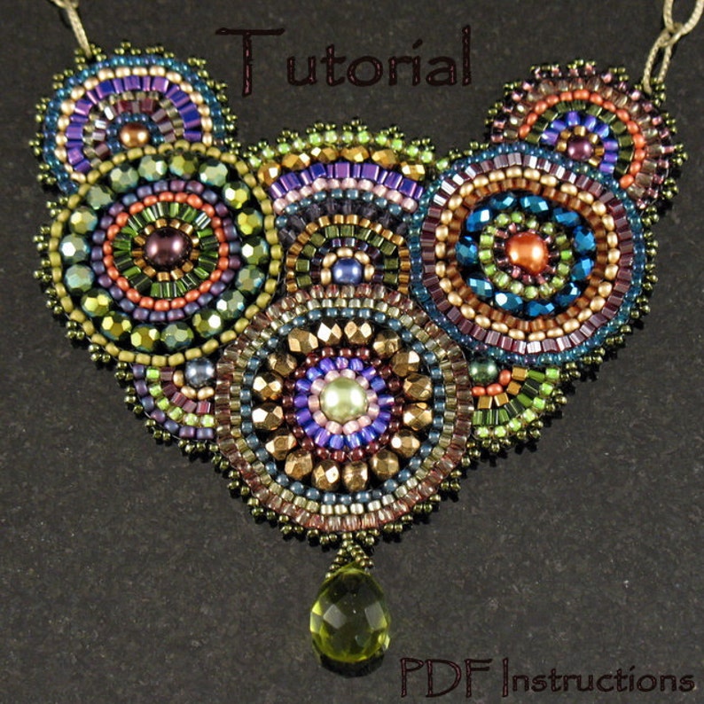 Beading Tutorial Enchanted Evenings Necklace image 4