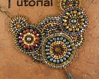 Tutoriel pour le perlage - Collier Soirées enchantées