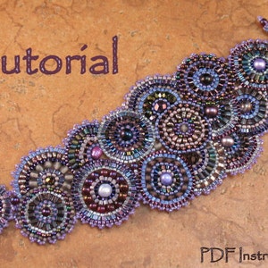 Beading Tutorial Enchanted Evenings Bracelet image 1