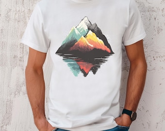 Mountain Graphic Tee, Nature Adventure Shirt