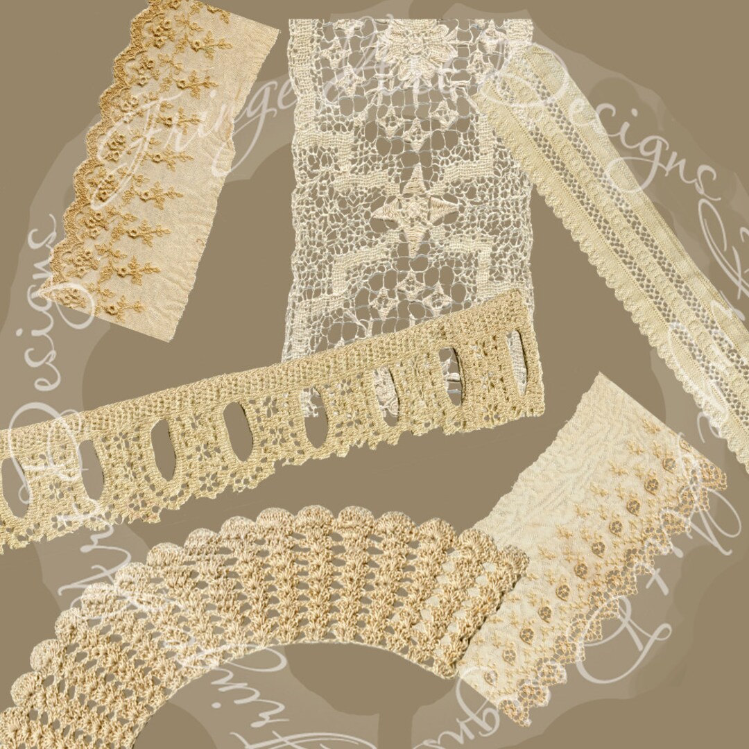 Real Vintage Lace Sheet 2 Png or Jpg Digital Instant Download - Etsy